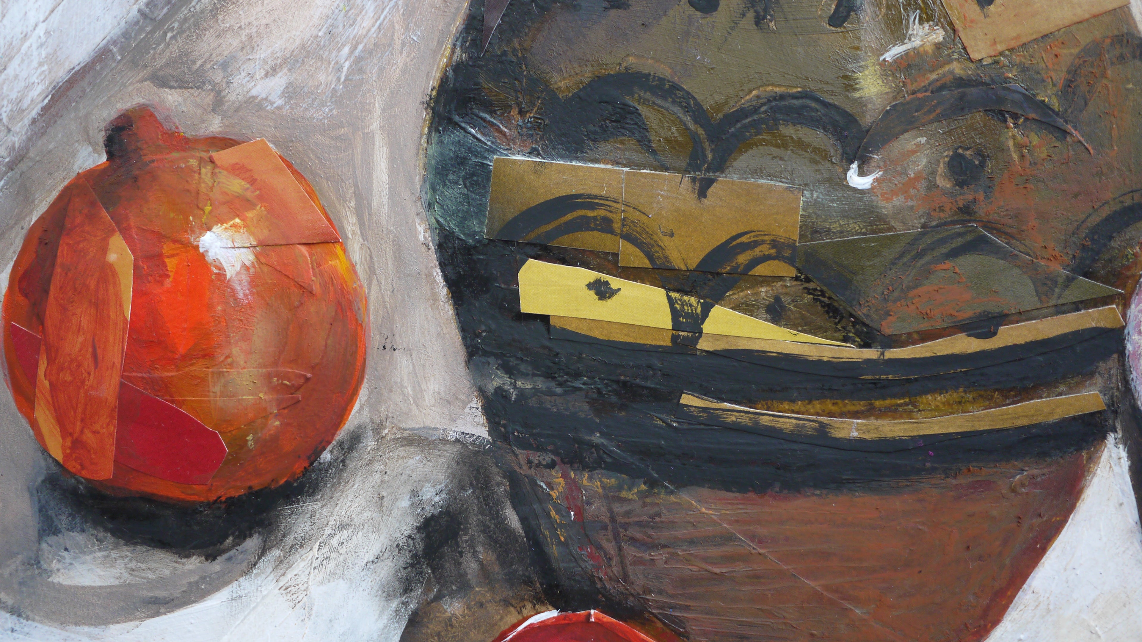 Fruit And Flowers By The Window