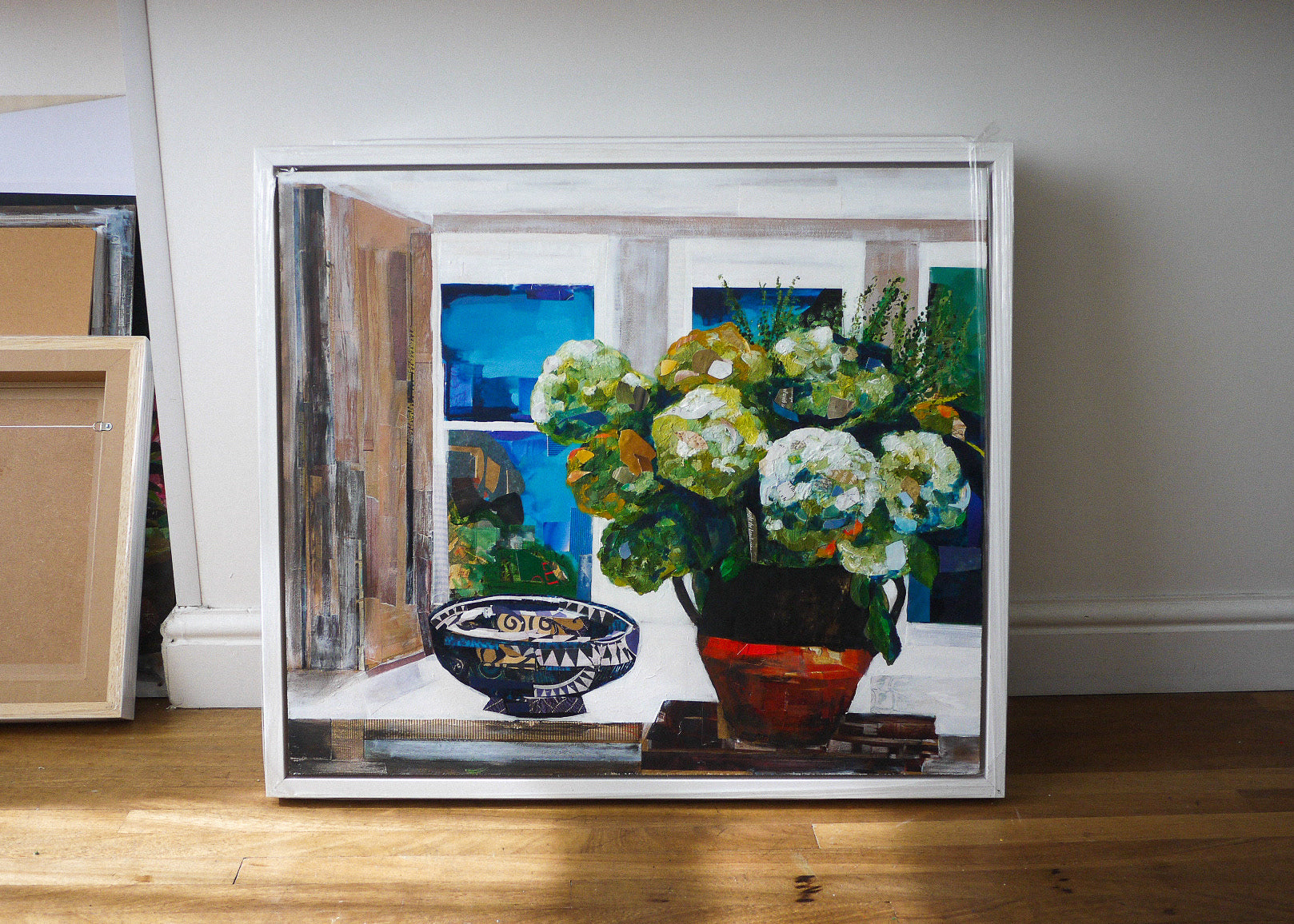 Hydrangeas Overlooking Prussia Cove