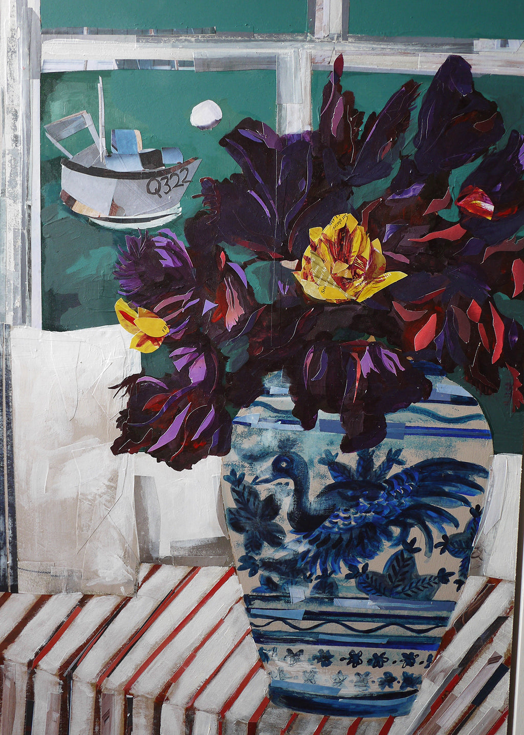 Florals In The Window, Porthleven