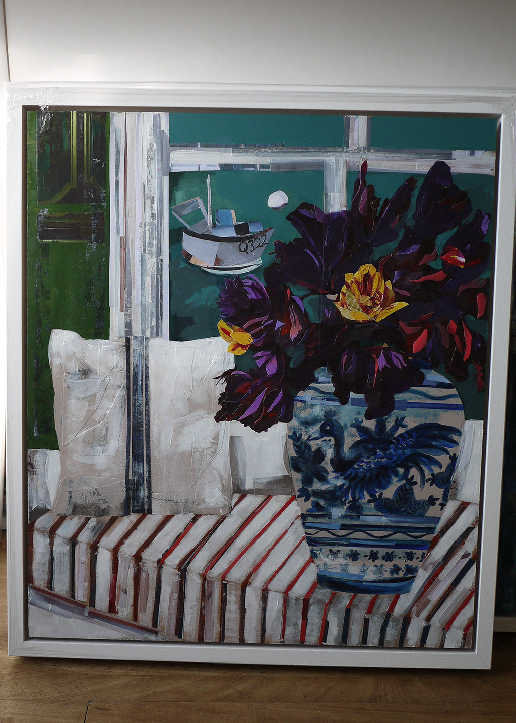 Florals In The Window, Porthleven