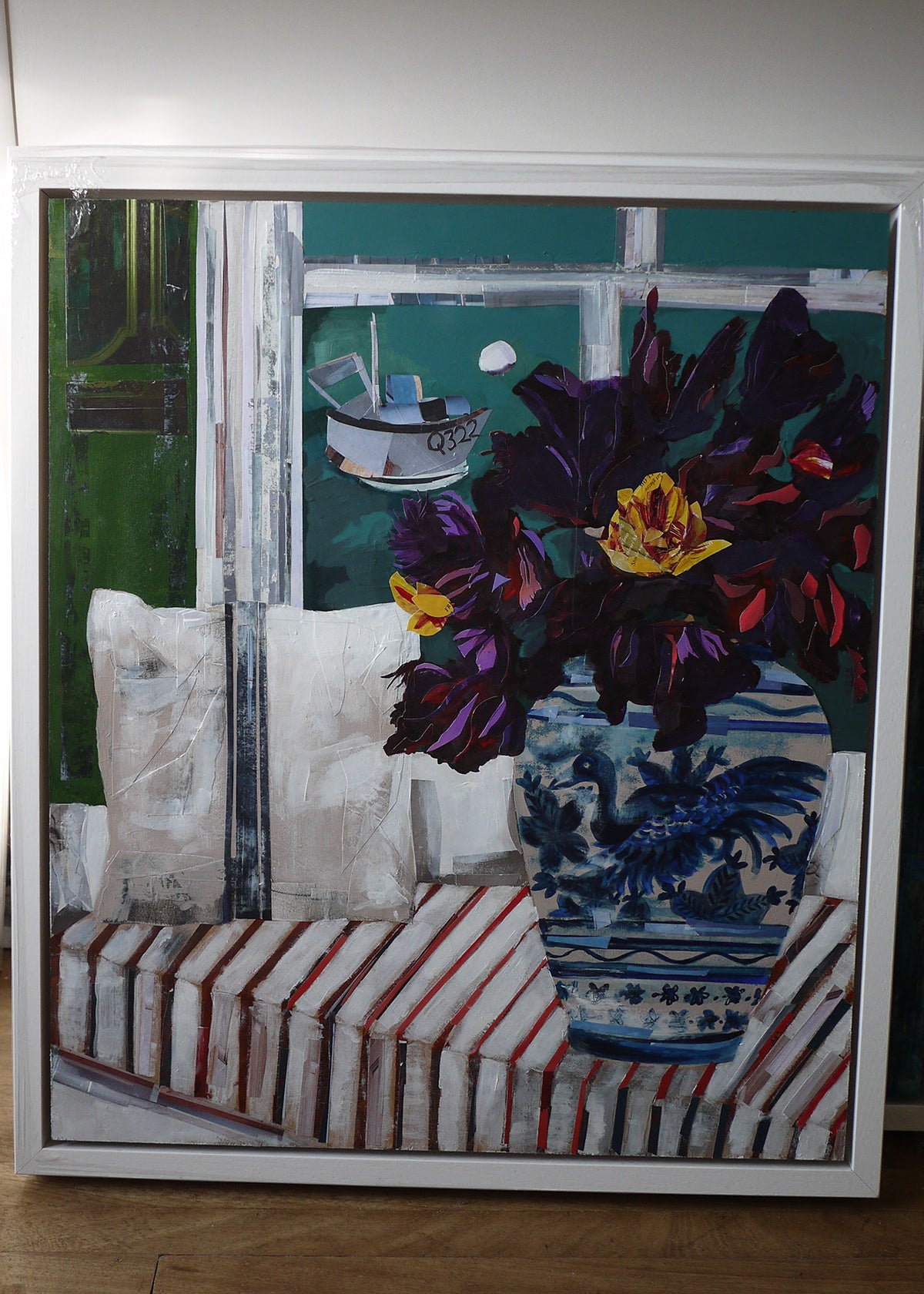 Florals In The Window, Porthleven