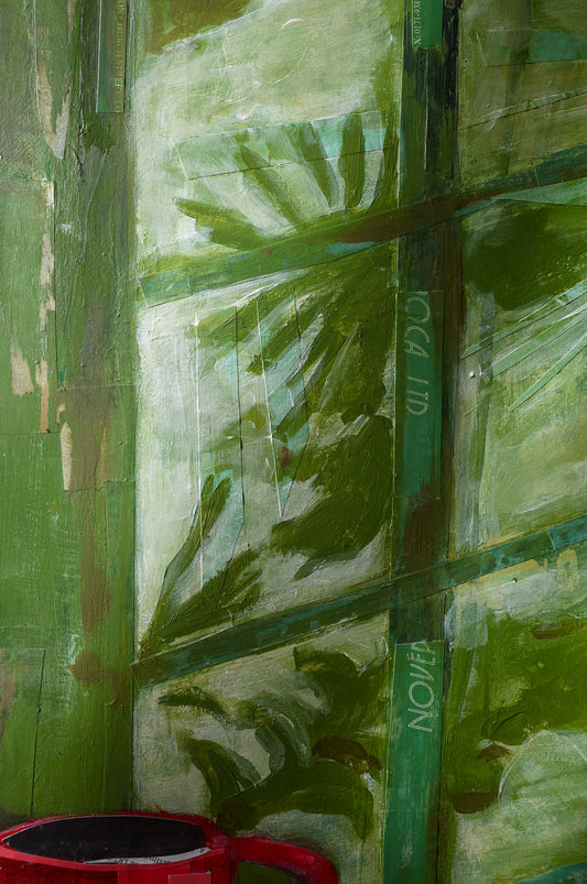 Artichoke Flowers In The Sunlight