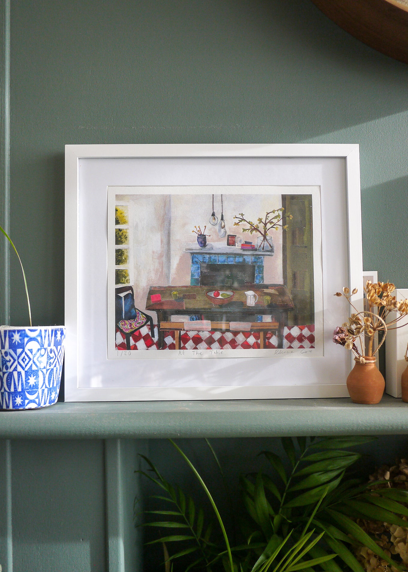 At The Table 01. Limited Edition Art Print Series.