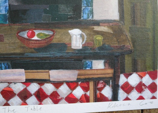 At The Table 01. Limited Edition Art Print Series.